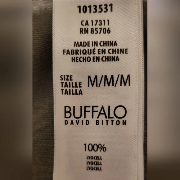 Buffalo David Bitton Women's Casual Olive Green Button Down Shirt - Picture 5 of 5